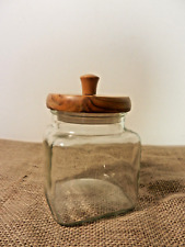 Vintage glass wood for sale  WHITLEY BAY