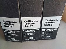 California practice guide for sale  Costa Mesa