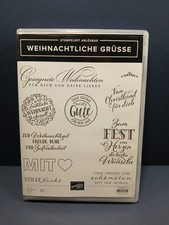 Stampin stempelset weihnachtli gebraucht kaufen  Burglengenfeld