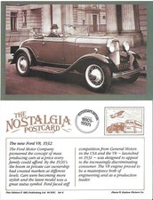 Postcard ford motor for sale  CHESTER