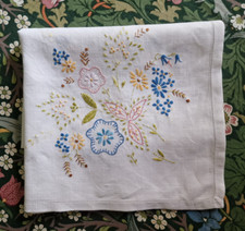 Vintage pretty linen for sale  HELENSBURGH