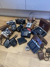 Lote de trabalho vintage de câmeras de filme e equipamentos. Yashica, Drepy, Zeiss Ikon, usado comprar usado  Enviando para Brazil