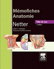 Memofiches anatomie netter d'occasion  France