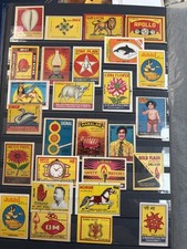 Selection matchbox labels for sale  SEAHAM