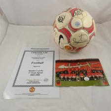 Manchester united signed for sale  PLYMOUTH