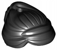 LEGO włosy figurki 99240 damskie czarne z dziurką na sprzedaż  PL