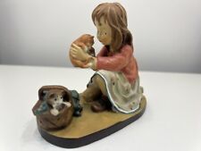 Dolfi holzfigur kätzchen gebraucht kaufen  Witten