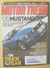 Revista Motor Trend fevereiro de 2004- Ford F-150, Nissan Titan, Ford Mustang comprar usado  Enviando para Brazil