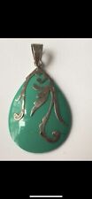 Gorgeous green pendant for sale  LONDON