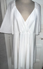 Robe doublee blanche d'occasion  Flers