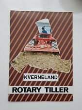 Kverneland rotary tiller for sale Kverneland rotary tiller for sale  WOODBRIDGE