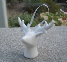 White porcelain stags for sale  LEICESTER