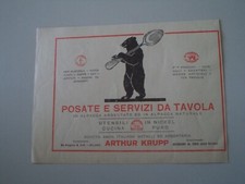Advertising pubblicità 1931 usato  Salerno