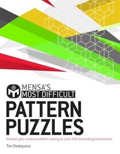 Mensa difficult pattern for sale  UK