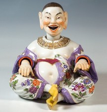 Boneco Meissen Bobblehead pagode presidente Buda revendedor masculino número perfeito: 156 Um 1860, usado comprar usado  Enviando para Brazil