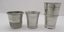 Pewter shotglasses sheffield for sale  Wallkill