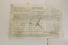 Gwr invoice. wellington for sale  STOURPORT-ON-SEVERN