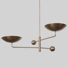 Light curved pendant for sale  Shipping to United Kingdom