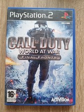 Jeu Call Of Duty World AT War Final Fronts Sur PS2, usado comprar usado  Enviando para Brazil