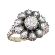 Ring rosenschliff diamanten gebraucht kaufen  Münster