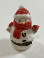 Ceramic hinged trinket for sale  Portage