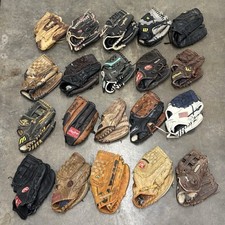 Lot leather baseball for sale  Council Bluffs
