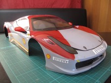 Carroceria 687 Ferrari 458 Itália Tamiya em escala 1/10 comprar usado  Enviando para Brazil