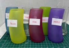Curve drinking glasses for sale  Jacksonville