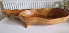 Wooden bowl dish for sale  AXMINSTER