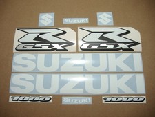 Adesivos para Suzuki GSX-R 1000 decalques brancos personalizados gráficos etiquetas GSX-R SRAD K5, usado comprar usado Adesivos para Suzuki GSX-R 1000 decalques brancos personalizados gráficos etiquetas GSX-R SRAD K5, usado comprar usado  Enviando para Brazil