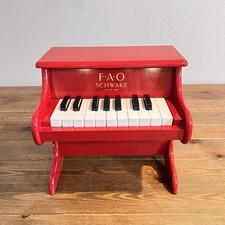 Usado, SCHYLLING - Miniatura musical infantil vermelha 18 - Brinquedo de música para piano de madeira chave - Funciona comprar usado  Enviando para Brazil