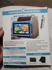 Suporte universal para telefone encosto de cabeça assento traseiro de carro para tablet de 7 a 10,5 polegadas comprar usado  Enviando para Brazil