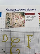 Schema punto croce usato  Tivoli