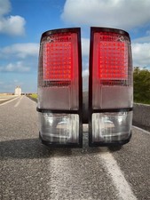 Lanternas traseiras transparentes 1982-93 Chevrolet GMC, S10 Sonoma Syclone com par de LEDs integrados comprar usado  Enviando para Brazil
