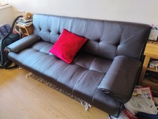 Seater faux leather for sale  BROMLEY