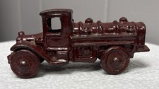 Antiguo Hubley/A.C Williams/Arcade? Camión cisterna rojo de hierro fundido de la década de 1930 de 3,5’ pulgadas segunda mano  Embacar hacia Mexico