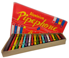 Tubo de alumínio xilopipe #PH-18 instrumento musical japonês infantil c1960, usado comprar usado  Enviando para Brazil