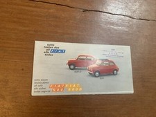 Depliant brochure vintage usato  Italia