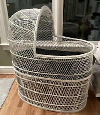 Vintage white wicker for sale  Dawsonville
