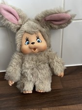 Monchichi bunny grey for sale  SEVENOAKS