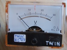 Analog voltmeter messinstrumen gebraucht kaufen  Brüssow
