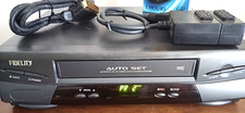 Fidelity vcr1600f vhs for sale  MACCLESFIELD