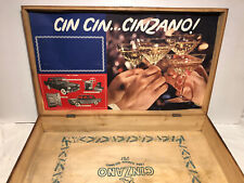 Publicità cinzano scatola usato  Torino