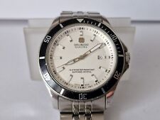 Usado, Swiss Military HANOWA -Quartzo - Cristal de safira - 10 ATM -Mostrador branco -42,00 mm comprar usado  Enviando para Brazil