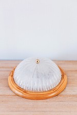 Plafonnier vintage bois d'occasion  Grisolles
