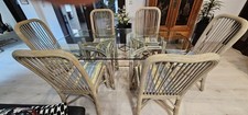 Esszimmergarnitur rattan tisch gebraucht kaufen  Idstein