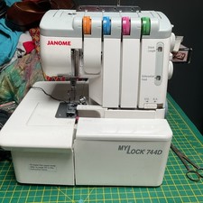 Janome mylock 744d for sale  WARRINGTON