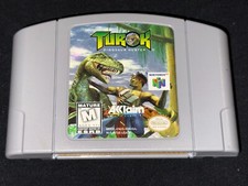 Turok: Dinosaur Hunter (Nintendo 64, 1997) Limpo / Testado / Autêntico N64 comprar usado Turok: Dinosaur Hunter (Nintendo 64, 1997) Limpo / Testado / Autêntico N64 comprar usado  Enviando para Brazil