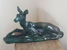 Grande biche faience d'occasion  Gien