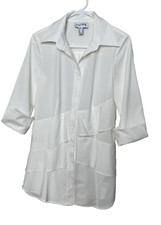 Usado, Blusa Joseph Ribkoff tamanho 8 túnica branca cansada camisa elástica longa comprar usado Usado, Blusa Joseph Ribkoff tamanho 8 túnica branca cansada camisa elástica longa comprar usado  Enviando para Brazil